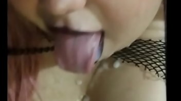 Goth Cumshot Cum MILF Blowjob 